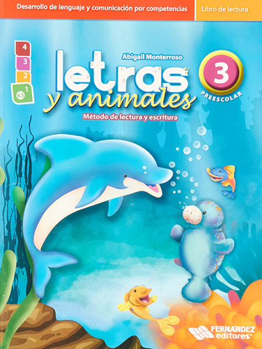 LETRAS Y ANIMALES 3 PREESCOLAR LIBRO DE LECTURAS