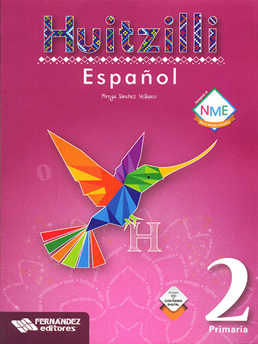 ESPAÑOL 2 PRIMARIA HUITZILLI (INCLUYE CD)