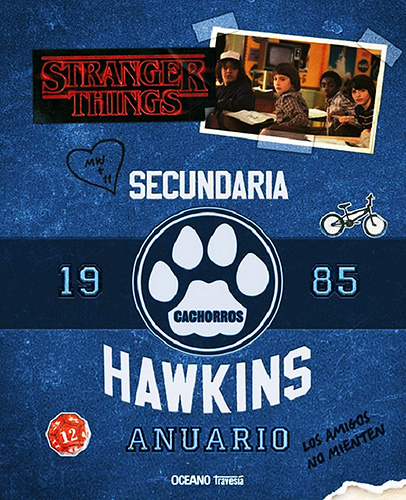 STRANGER THINGS 2: ANUARIO 1985 SECUNDARIA HAWKINS