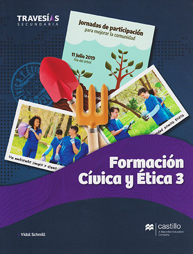 FORMACION CIVICA Y ETICA 3 SECUNDARIA (SERIE TRAVESIAS)