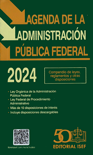 AGENDA DE LA ADMINISTRACION PUBLICA FEDERAL 2024