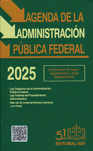 AGENDA DE LA ADMINISTRACION PUBLICA FEDERAL 2025