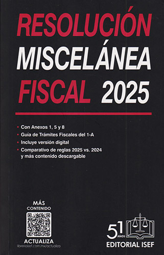 RESOLUCION MISCELANEA FISCAL 2025