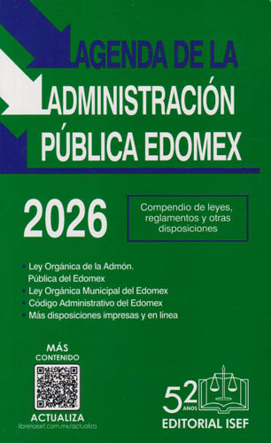 AGENDA DE LA ADMINISTRACION PUBLICA DEL ESTADO DE MEXICO 2026