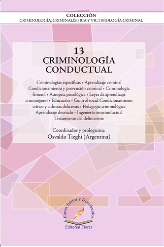 CRIMINOLOGIA CONDUCTUAL