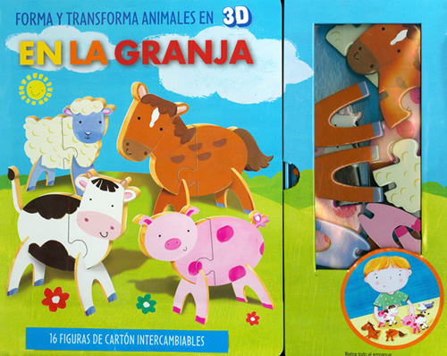 EN LA GRANJA (FORMA Y TRANSFORMA ANIMALES EN 3D)