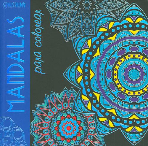 MANDALAS PARA COLOREAR (AZUL)