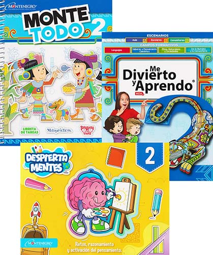 ME DIVIERTO Y APRENDO MDA 2 PRIMARIA (INCLUYE DESPIERTA MENTES Y MONTE TODO)