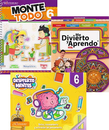 ME DIVIERTO Y APRENDO MDA 6 PRIMARIA (INCLUYE DESPIERTA MENTES Y MONTE TODO)