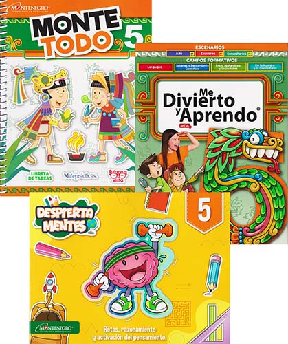 ME DIVIERTO Y APRENDO MDA 5 PRIMARIA (INCLUYE DESPIERTA MENTES Y MONTE TODO)