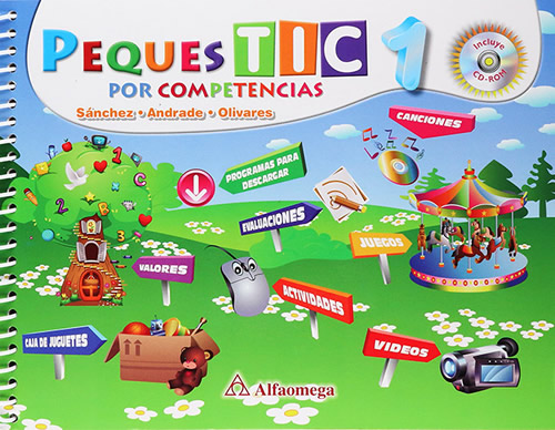 PEQUES TIC 1 POR COMPETENCIAS Y GUIA DIDACTICA PARA PADRES (INCLUYE CD)