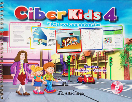 CIBER KIDS 4 TICS POR COMPETENCIAS (INCLUYE CD)