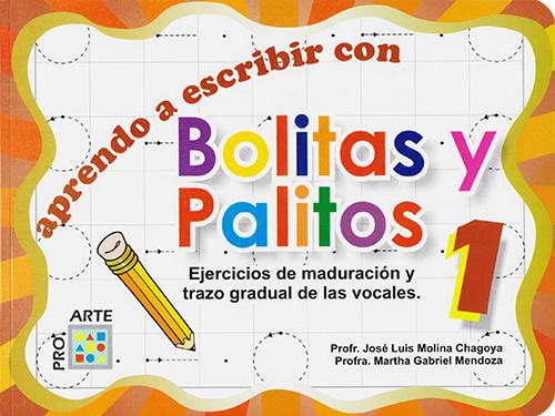 APRENDO A ESCRIBIR CON BOLITAS Y PALITOS 1