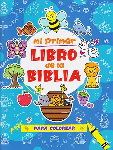 MI PRIMER LIBRO DE LA BIBLIA PARA COLOREAR