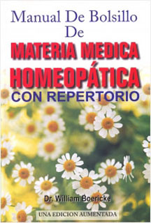 MANUAL DE BOLSILLO DE MATERIA MEDICA HOMEOPATICA