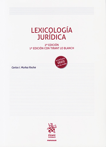 LEXICOLOGIA JURIDICA
