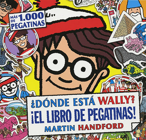 ¿DONDE ESTA WALLY? LIBRO DE PEGATINAS