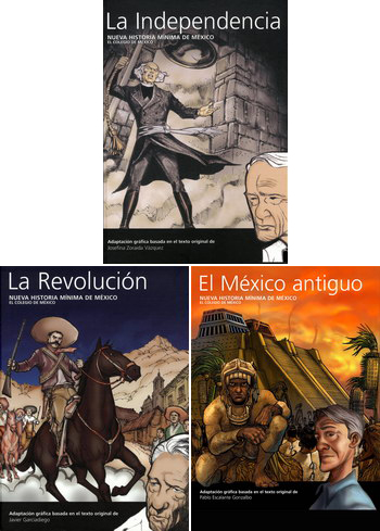 SEGUNDO PAQUETE NUEVA HISTORIA MINIMA DE MEXICO (3 VOLUMENES)