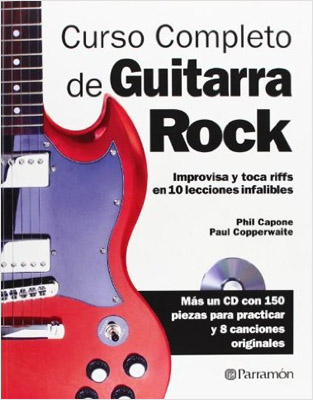 CURSO COMPLETO DE GUITARRA ROCK (INCLUYE CD)