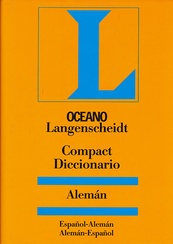 OCEANO LANGENSCHEIDT COMPACT DICCIONARIO ESPAÑOL - ALEMAN. ALEMAN - ESPAÑOL