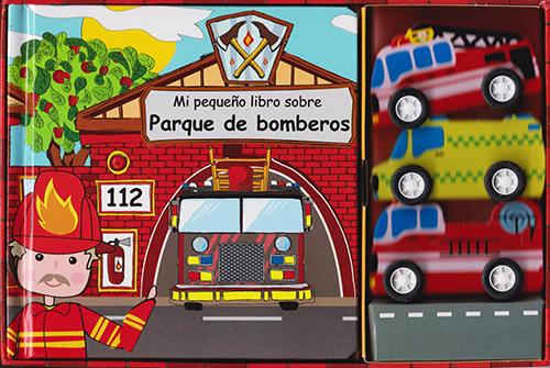 MI PEQUEÑO LIBRO SOBRE PARQUE DE BOMBEROS: ESTUCHE (INCLUYE KIT DE JUEGO)