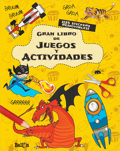 GRAN LIBRO DE JUEGOS Y ACTIVIDADES