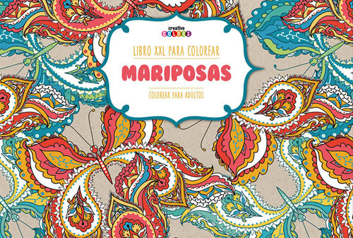 Libro Libros Para Colorear Para Adultos: Mandala Mariposas Paginas