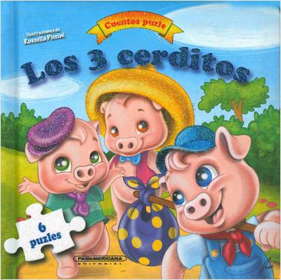 LOS 3 CERDITOS: CUENTOS PUZZLE