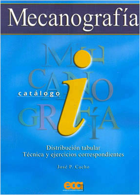 MECANOGRAFIA CATALOGO I