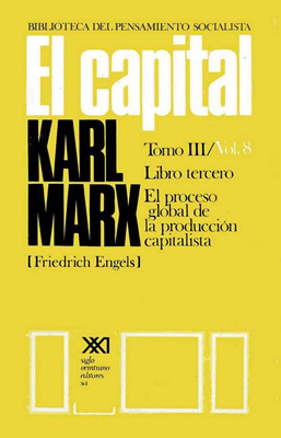 EL CAPITAL TOMO 3 VOL. 8: EL PROCESO GLOBVAL DE LA PRODUCCION CAPITALISTA