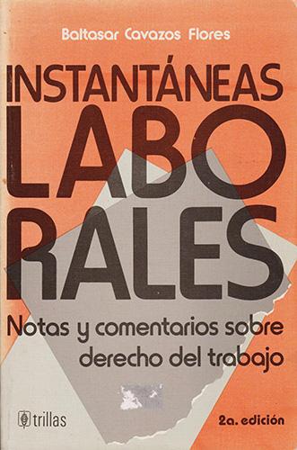 INSTANTANEAS LABORALES: NOTAS Y COMENTARIOS SOBRE DERECHO DEL TRABAJO