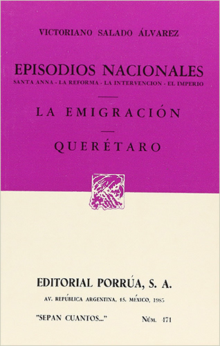 EPISODIOS NACIONALES: LA EMIGRACION