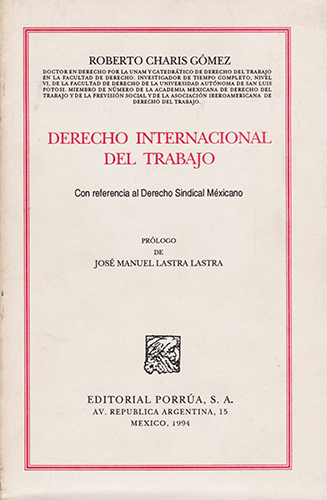 DERECHO INTERNACIONAL DEL TRABAJO