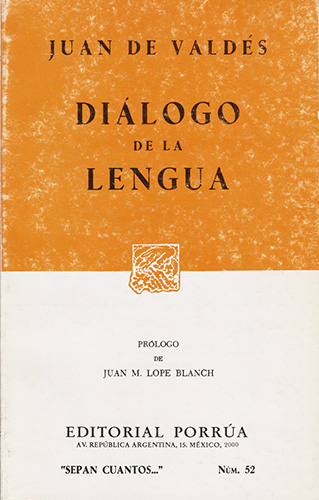 DIALOGO DE LA LENGUA