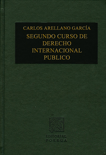 SEGUNDO CURSO DE DERECHO INTERNACIONAL PUBLICO