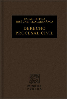 INSTITUCIONES DE DERECHO PROCESAL CIVIL