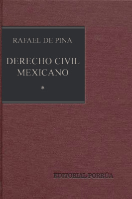 DERECHO CIVIL MEXICANO 1: INTRODUCCION A PERSONAS Y FAMILIAS