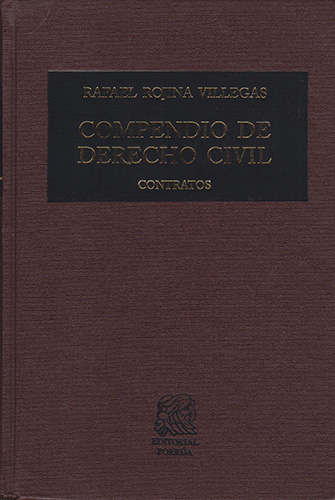 COMPENDIO DE DERECHO CIVIL 4: CONTRATOS