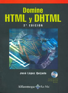 DOMINE HTML Y DHTML (INCLUYE CD)