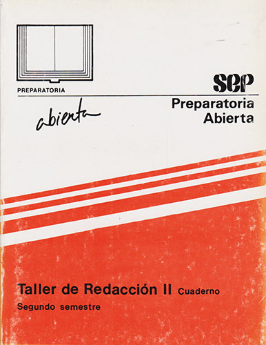 TALLER DE REDACCION 2 (CUADERNO)
