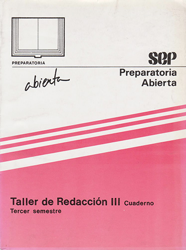 TALLER DE REDACCION 3 (CUADERNO)