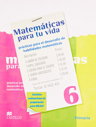 MATEMATICAS PARA TU VIDA 6 PRIMARIA
