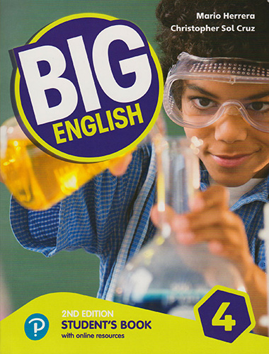 BIG ENGLISH 4 STUDENTS BOOK WITH ONLINE RESOURCES (INCLUDE CLASS CDS AND DVD)