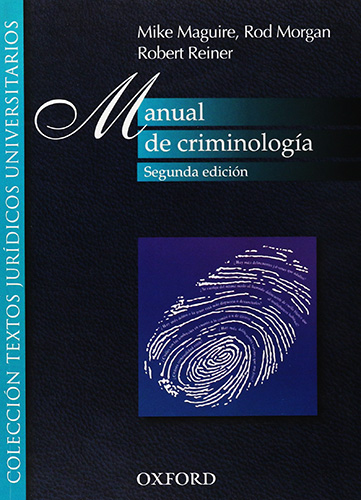 MANUAL DE CRIMINOLOGIA