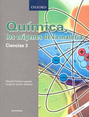 QUIMICA, LOS ORIGENES DE LA MATERIA: CIENCIAS 3 SECUNDARIA