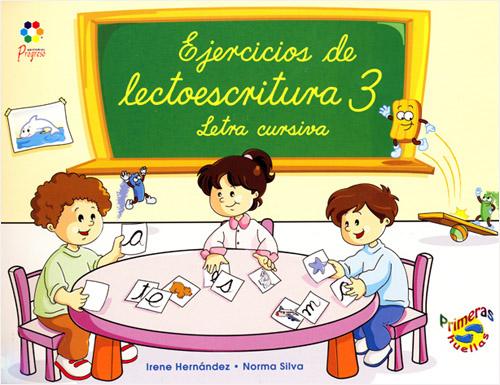 EJERCICIOS DE LECTOESCRITURA 3 LETRA CURSIVA