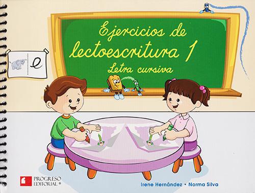 EJERCICIOS DE LECTOESCRITURA 1 LETRA CURSIVA