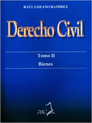 DERECHO CIVIL TOMO 2: BIENES