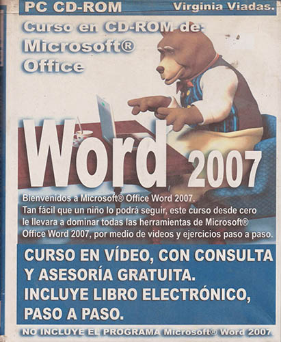 WORD 2007 CURSO DE CD ROM