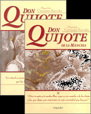 DON QUIJOTE DE LA MANCHA (2 TOMOS OBRA COMPLETA)
